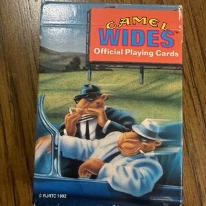 Wides Official Playing Cards - Blue and White